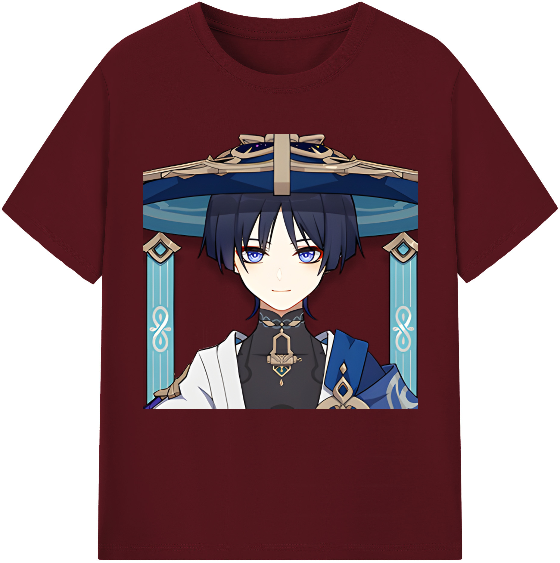 げんし神 さんペい genshin Sanpei 綿100％半袖Tシャツ（フロントプリント）
